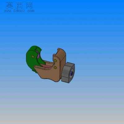 小巧切管刀 3D模型