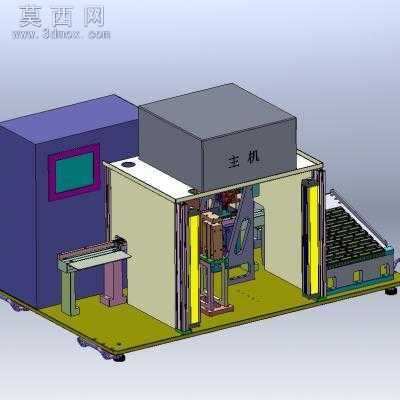 Mini USB 测试机 3D模型
