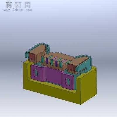 Mini USB 测试机 3D模型