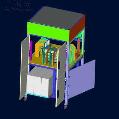 PCB检测设备 3D模型