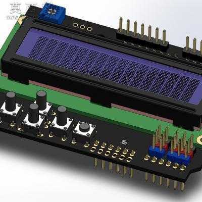 lcd shieldLCD Һ����ʾ�� 3Dģ��