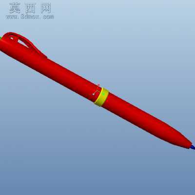 圆珠笔 3D模型