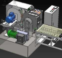 木板切割机 3D模型