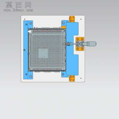 喷漆治具 3D模型