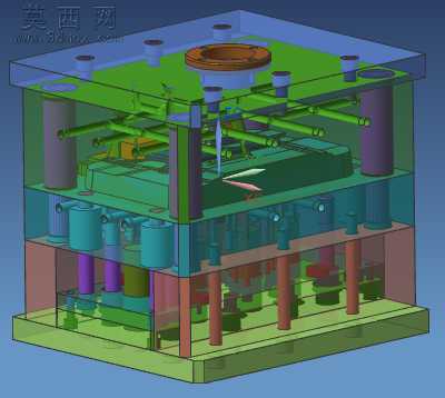 001模具设计 3D模型设计,