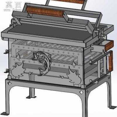 熏制室SW设计 3D模型