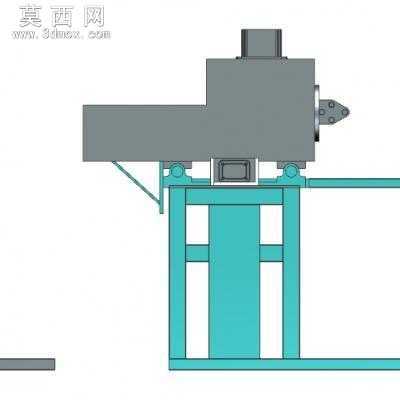 纤维缠绕机 3D模型