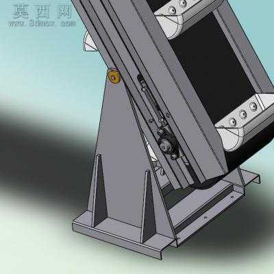 多用途隔板输送带 3D模型