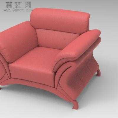 沙发1 . 3D模型3dsMaxRendering设计,MAX