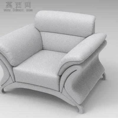 沙发1 . 3D模型3dsMaxRendering设计,MAX