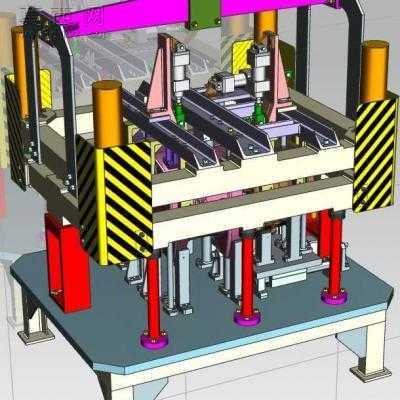 铸造设备UG设计 3D模型