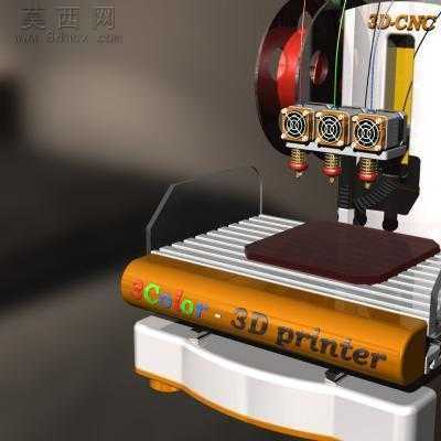 ��ɫ3D��ӡ�� 3Dģ��