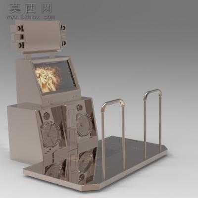 音乐机 3D模型3dsMaxRendering设计,MAX