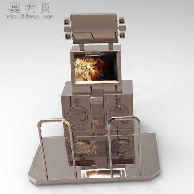音乐机 3D模型3dsMaxRendering设计,MAX