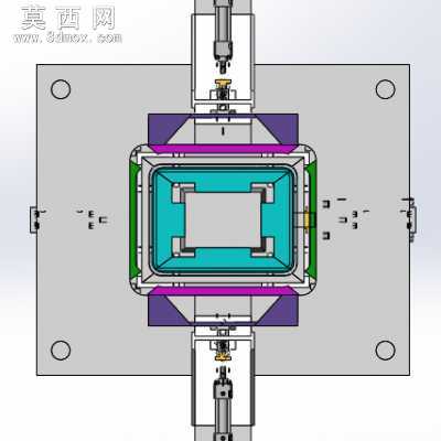 钣金自动翻边机构 3D模型