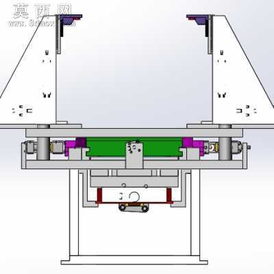钣金自动翻边机构 3D模型