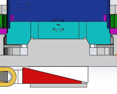 钣金自动翻边机构 3D模型