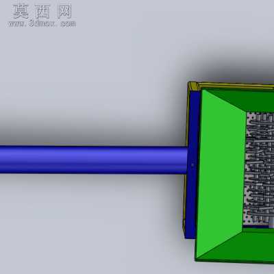 瓶子破碎机设计 3D模型