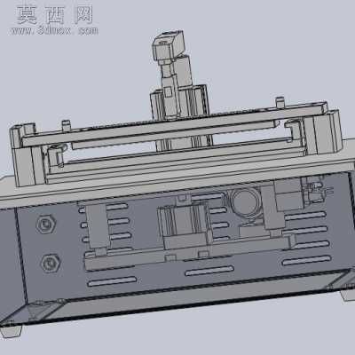 SolidWorks气动顶出机设计图纸 3D模型