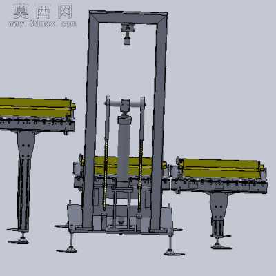 链条长度·张力调整机构 3D模型
