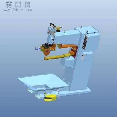 纵缝焊机 3D模型