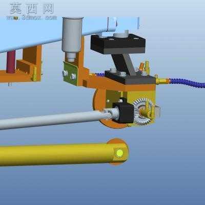 纵缝焊机 3D模型