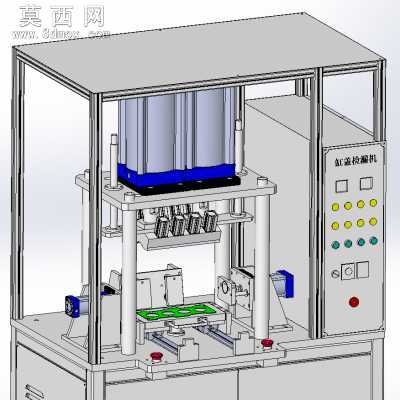 发动机缸盖气密性检测设备 3D模型