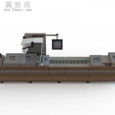 自动包装系统(可调大小) 3D模型