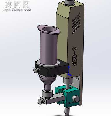 武藏 MSO-2 螺杆式喷射阀 3D模型