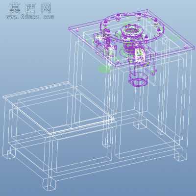 分度盘机构应用 3D模型