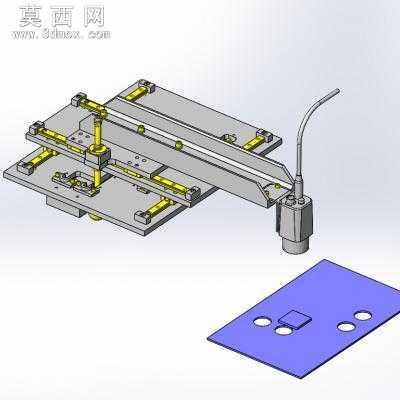 多位置设置结构 3D模型