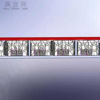 城市电柜装饰整体方案 3D模型