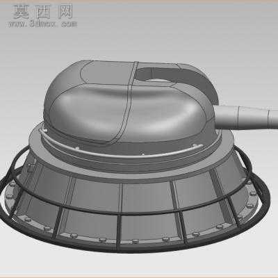 舰艇火炮 3D模型