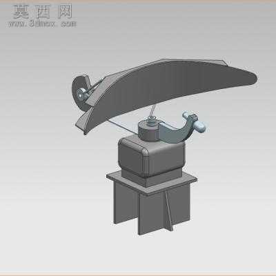雷达 3D模型