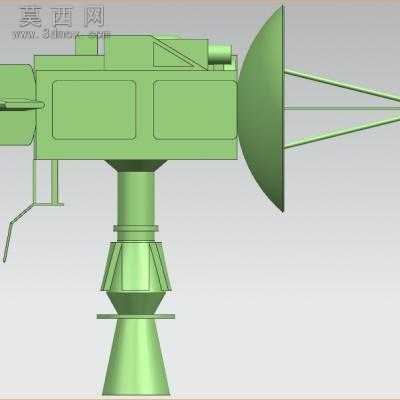舰艇火控雷达 3D模型