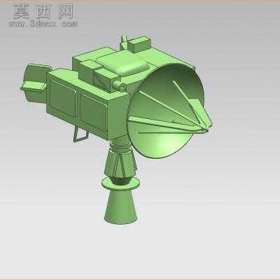 舰艇火控雷达 3D模型