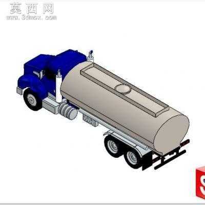 集装箱卡车 3D模型