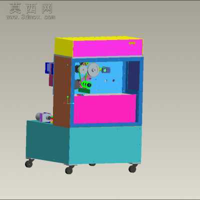 包装机有序包装 3D模型