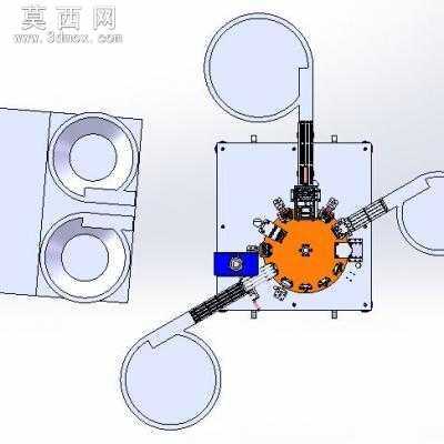 洗发水瓶盖子组装机 3D模型