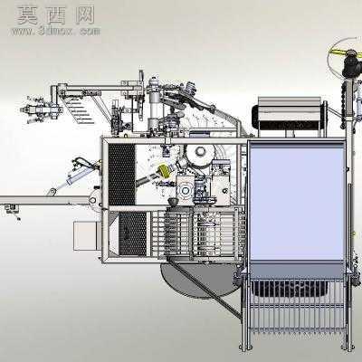 自动甜菜收获机 3D模型
