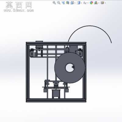 米思米3D打印机非标设计 3D模型