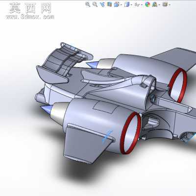 概念飞机 3D模型