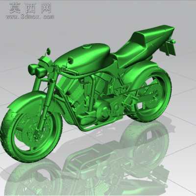 摩托车 3D模型
