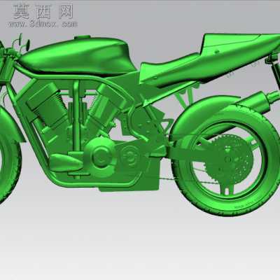 摩托车 3D模型