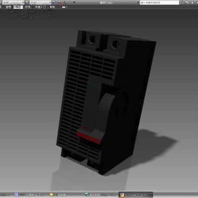的断电器 3D模型