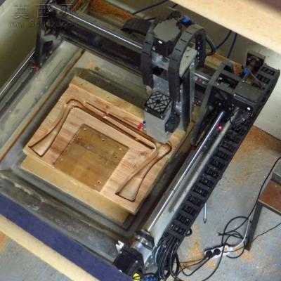经典数控铣床多轴联动 3D模型