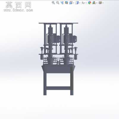 非标设计之自动转盘钻孔机有step 3D模型