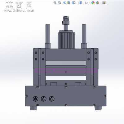 �Ǳ����֮��ѹ����step 3Dģ��