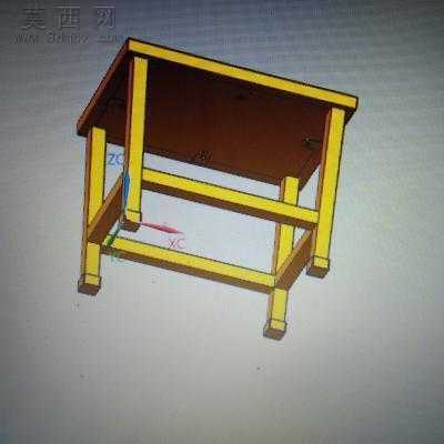 小板凳 3D模型