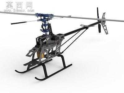 HK-450直升机 3D模型
